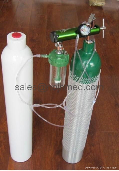 10L Aluminum Oxygen Cylinder(O2 Regulator,O2 Valve Available)