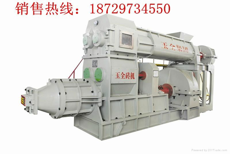 shaan xi huangcheng yuquan clay brick making machine  5