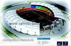 stadium membrane structures