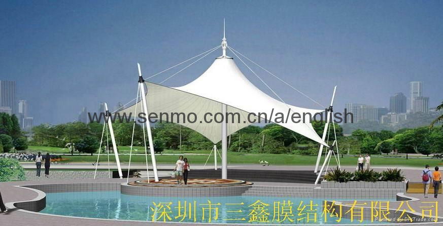 swimming pool membrane structure 2