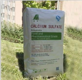 calcium sulfate dihydrate food grade