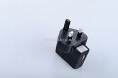CE certified USB mobile phone travel charger