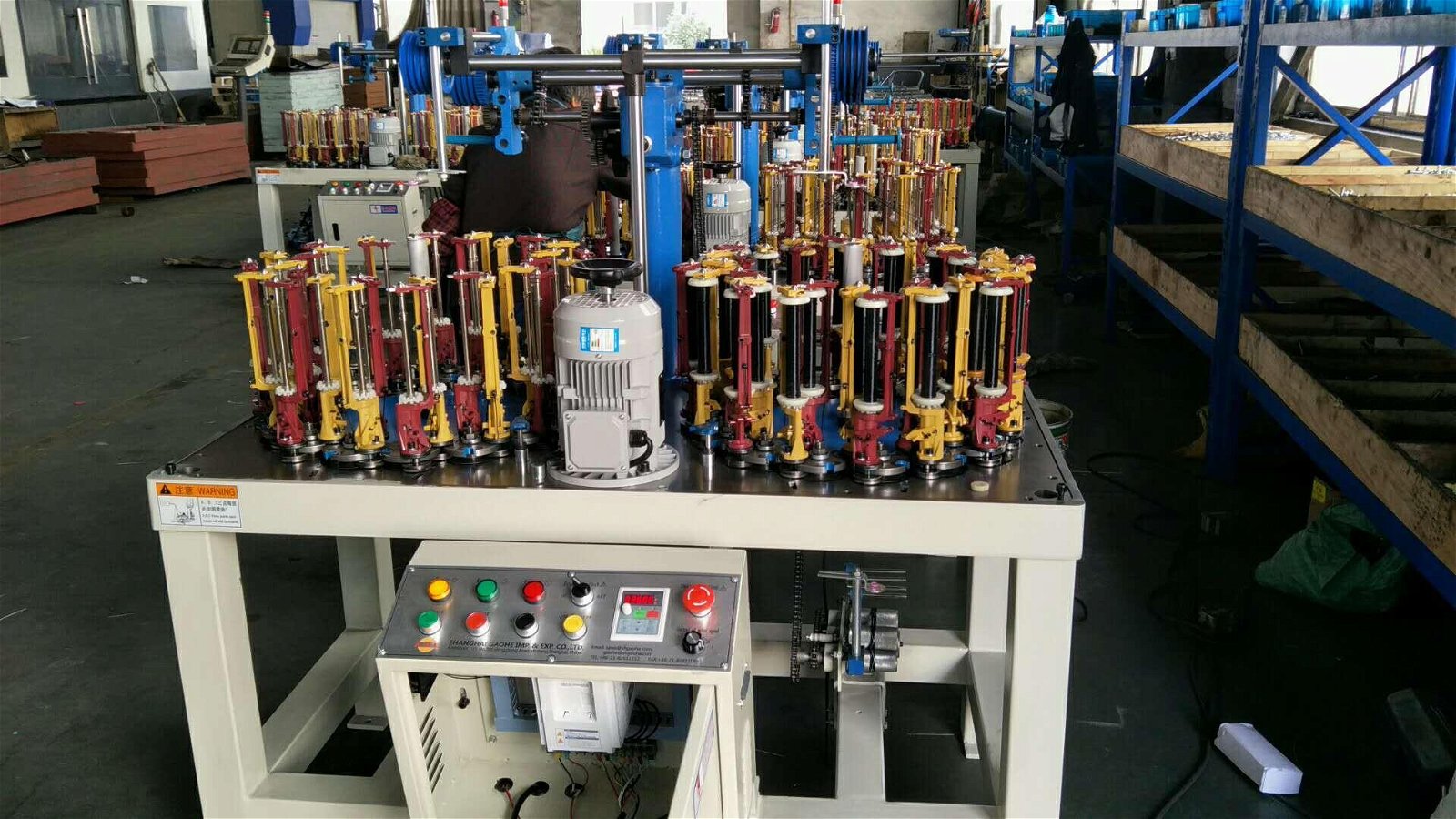 40 Spindle High Speed Lace Braiding Machine 5