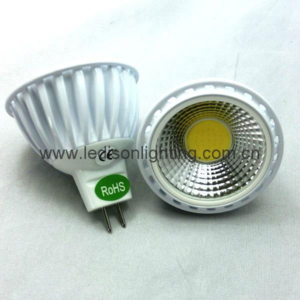 CE SAA UL Listed 12V COB LED Spot Lights 5W 450-500LM 3