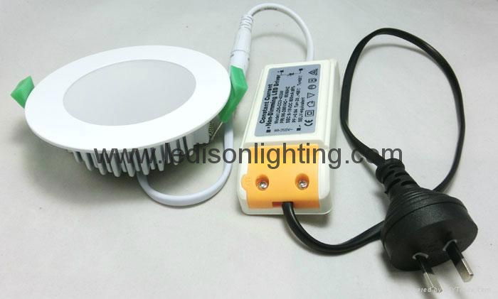 60mm 70mm Cutout White Fitting 2.5inch 7W SMD5630 LED Downlight Frosted 700LM 3