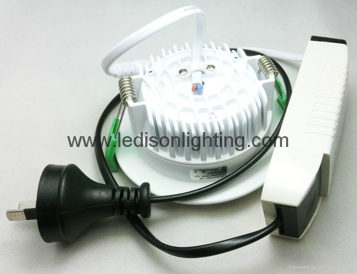 60mm 70mm Cutout White Fitting 2.5inch 7W SMD5630 LED Downlight Frosted 700LM 4