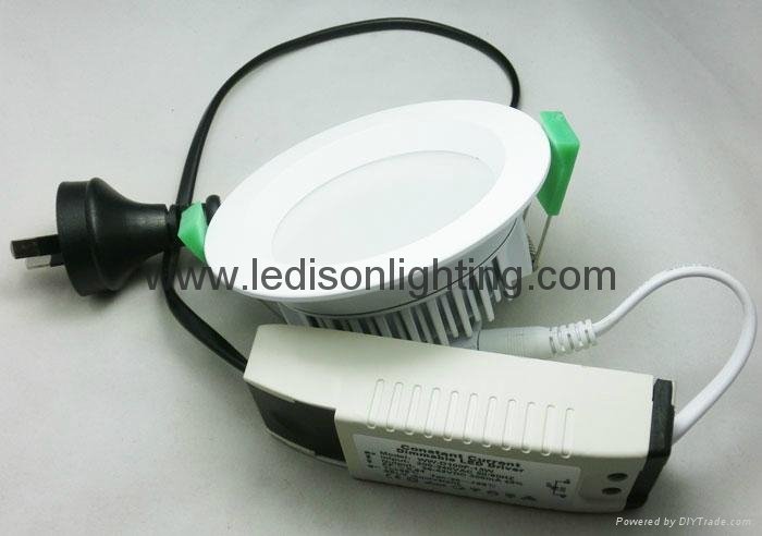 60mm 70mm Cutout White Fitting 2.5inch 7W SMD5630 LED Downlight Frosted 700LM 5
