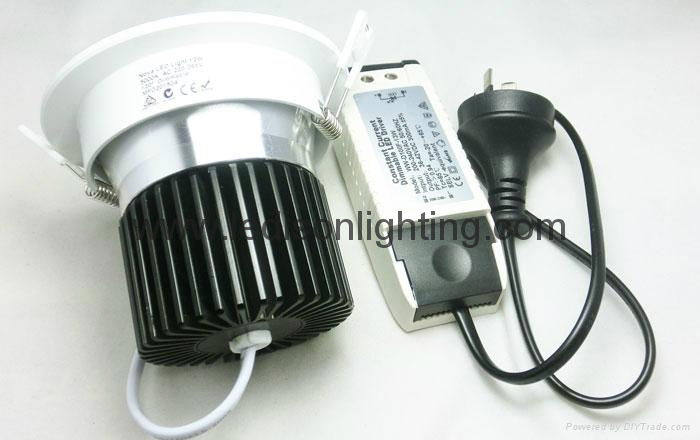 Classical Round 10W 13W LED Down Light 90-100mm Cutout Australia Standards 2