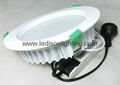 white led down light 200mm cutout