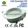 70mm cutout led down light