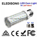 7W LED Corn Light Bulb 700LM E27 Screw Base B22 Bayonet Base PL Down Light Bulb  1