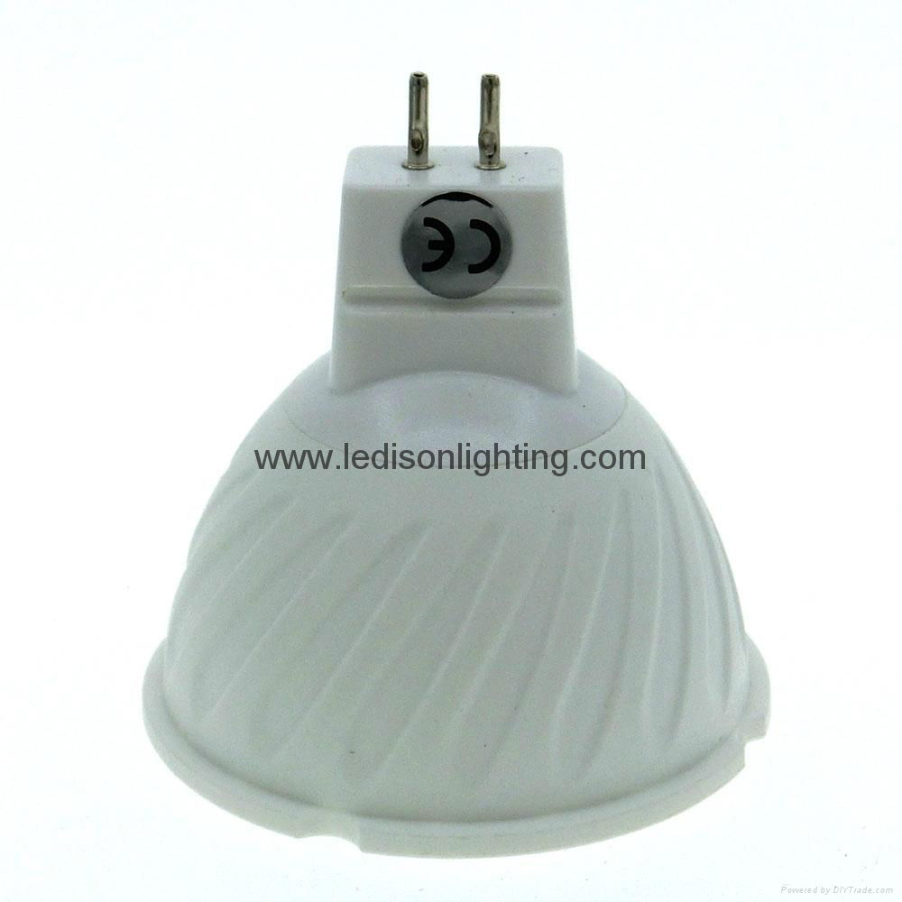 CE SAA Approved 5W MR16 GU5.3 LED 12v COB Spotlight 450LM 50x50mm Bulb 4