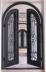 Wrought iron door