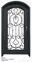 custom wrought iron door(HT-201A)