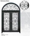 custom wrought iron door(HT-202C)