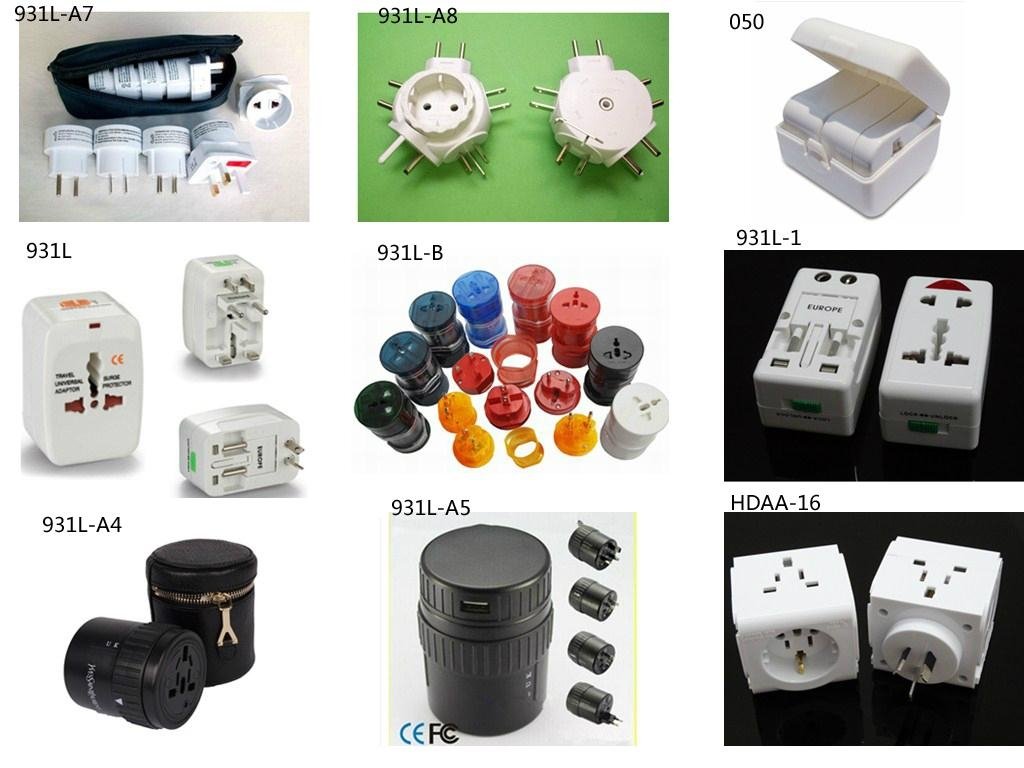 universal travel adapter ,travel adapter,all in one adapter,worldwide adapter 4