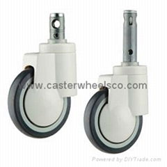 Bariatric caster,central lock caster,medical bed caster