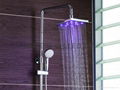 LED Rainfall shower LED shower head LED Overhead shower 2