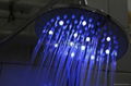 No battery Shower Heads Shower Led Led Shower head light Led Rainfall Shower 2