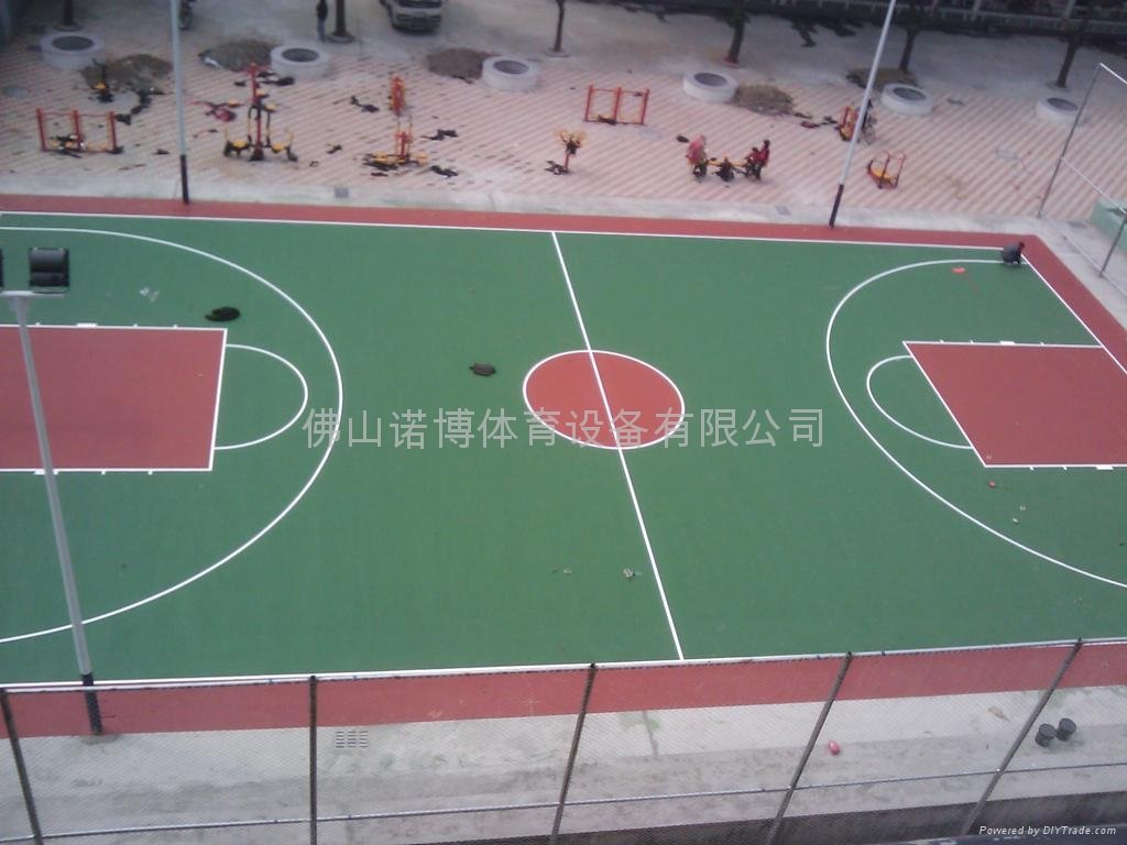 中山運動球場塗料