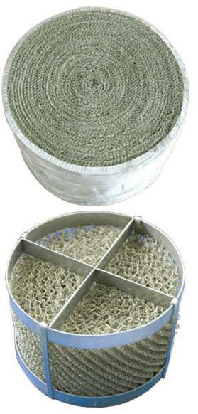 Wire mesh demister 4