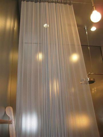 Metal decorative curtain