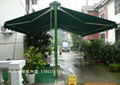 雙面伸縮雨篷 遮雨棚訂做戶外遮陽棚蘇州雨蓬