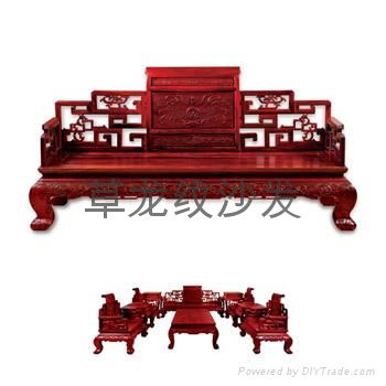 古典紅木傢具沙發