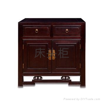 红木家具床头柜