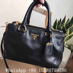 prada bags black leather