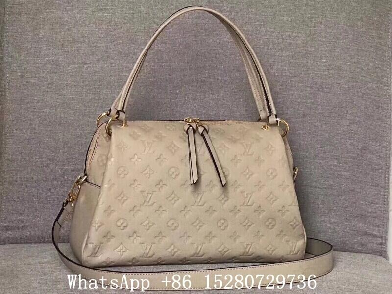 2018 Louis Vuitton leather handbags LV Monogram Tote Bag LV NEW 43724 Cream bags - LV handbags ...