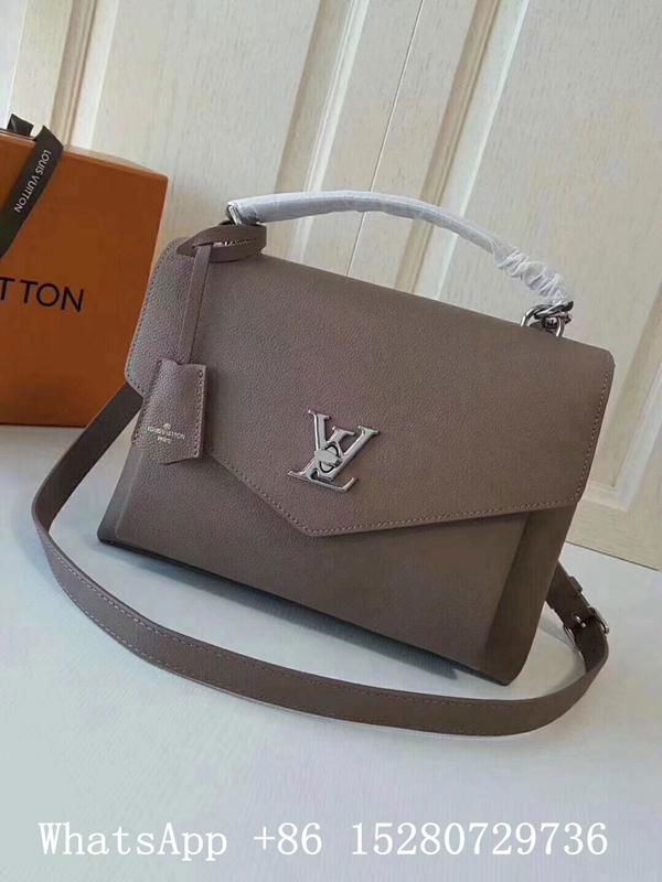 Louis Vuitton MY LOCKME designer handbag LV leather handbag LV shoulder Tote bag - LV MY LOCKME ...