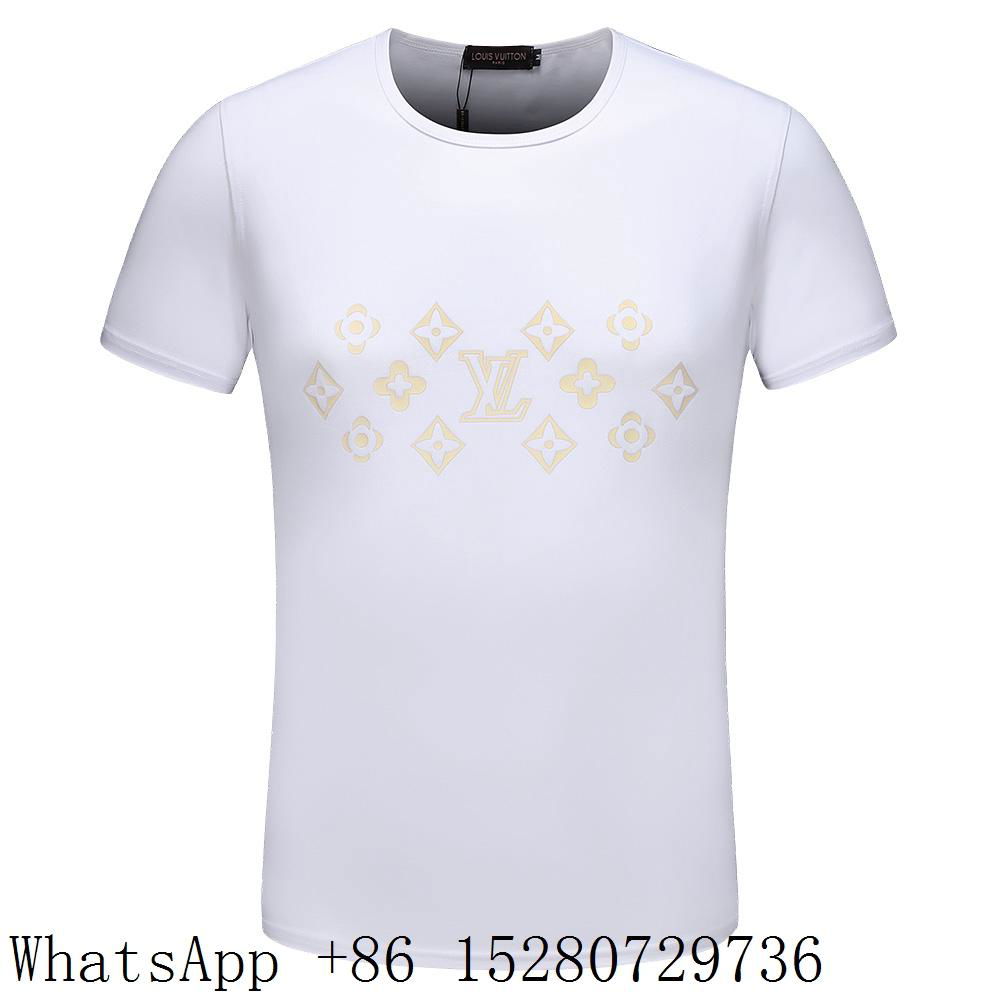 Louis Vuitton Short Sleeve T-shirts LV Mens Check T-shirts Supreme LV T-shirts - LV Mens Check T ...