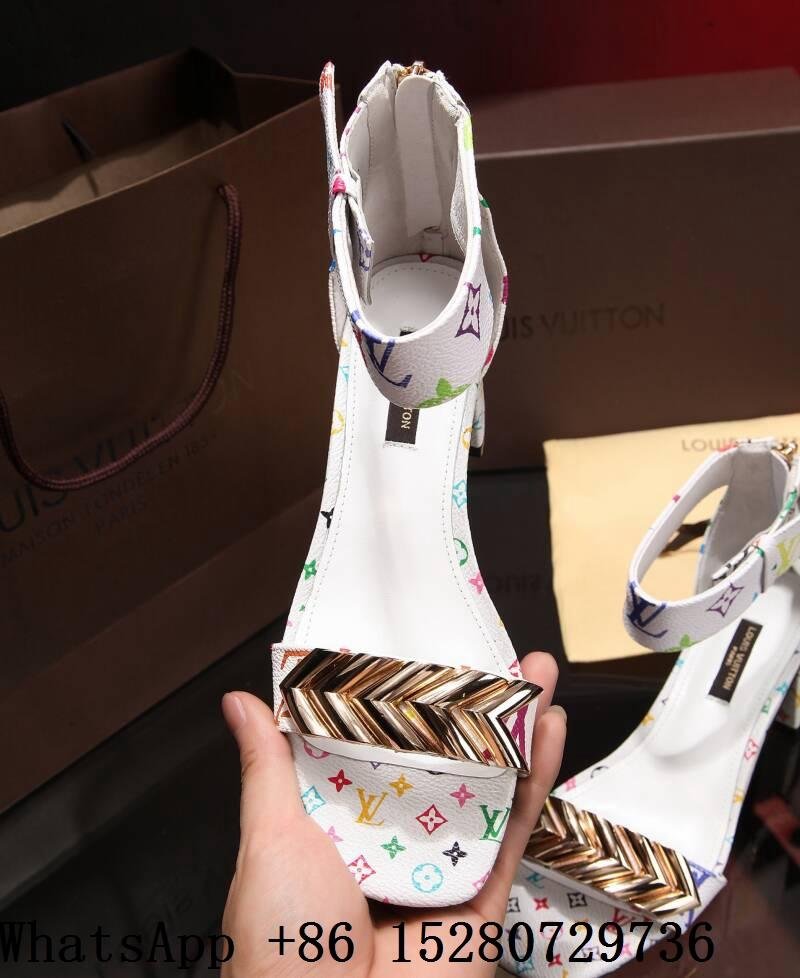 Louis Vuitton Nomad Sandal women luxury leather Flip Flops Shoes LV Gladiator - LV Nomad sandal ...