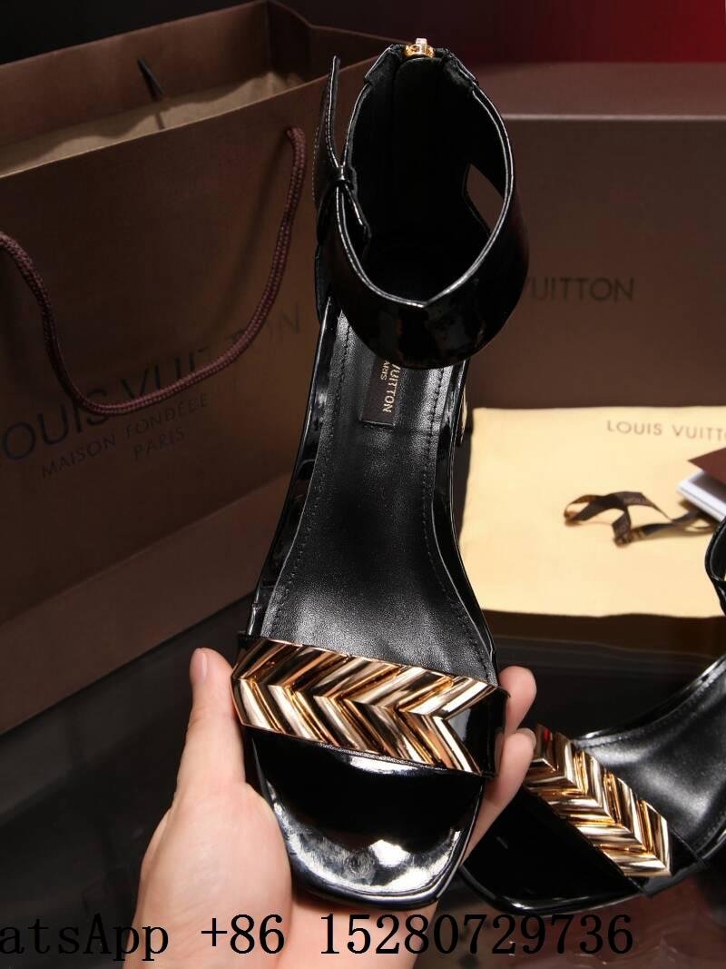 Louis Vuitton Nomad Sandal women luxury leather Flip Flops Shoes LV Gladiator - LV Nomad sandal ...