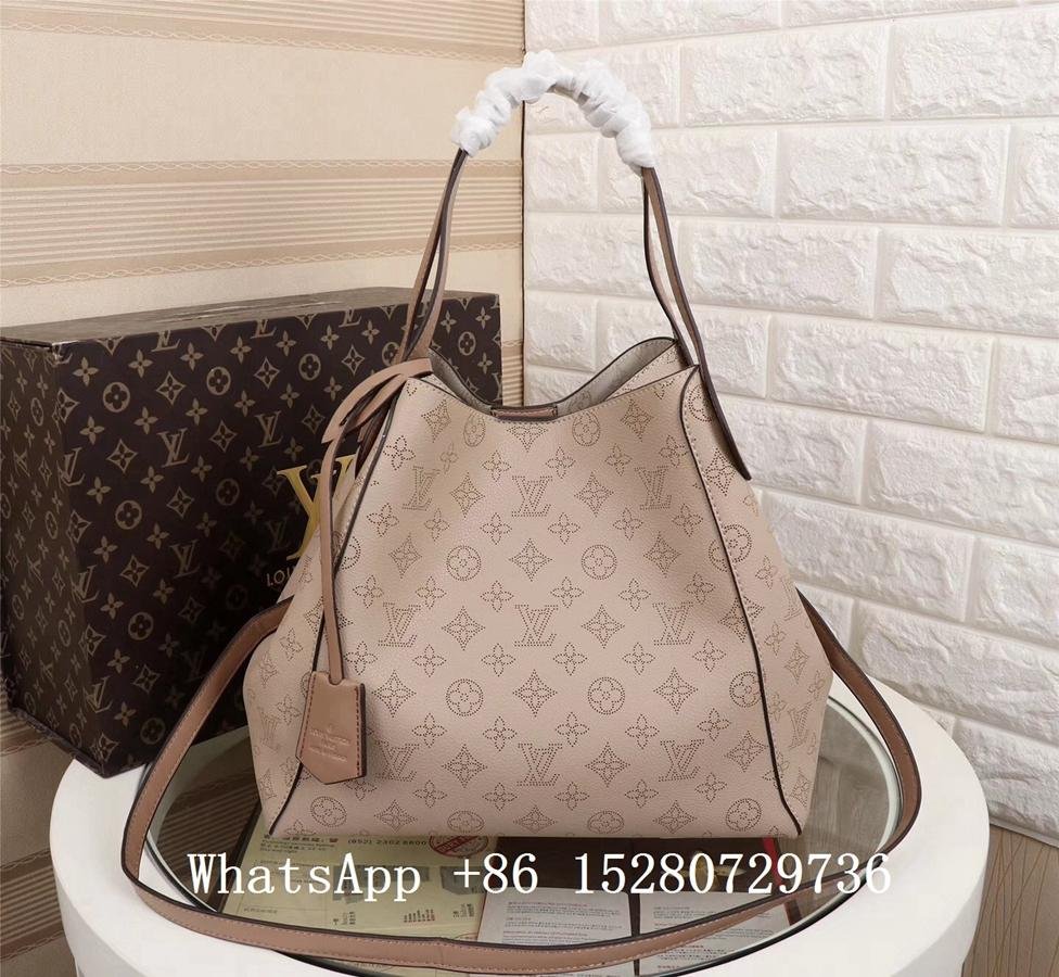 Louis Vuitton Hina PM Mahina Perforated Calf Leather handbag M54353 - LV Hina PM bag - Louis ...