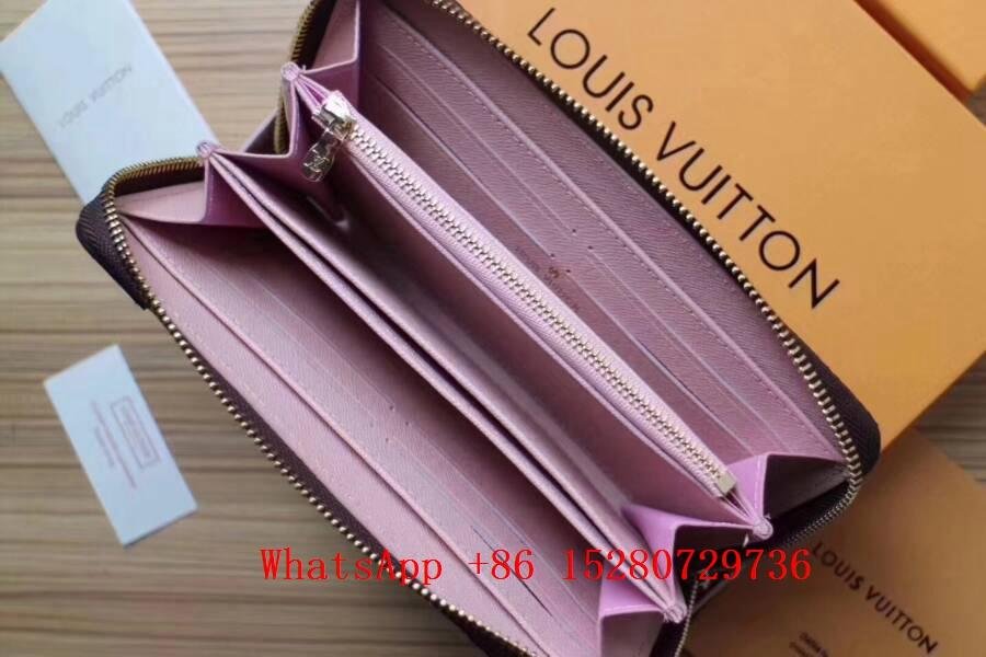 Louis Vuitton Monogram Emilie Wallet women Damier Azur Canvas small leather - LV wallet 60136 ...