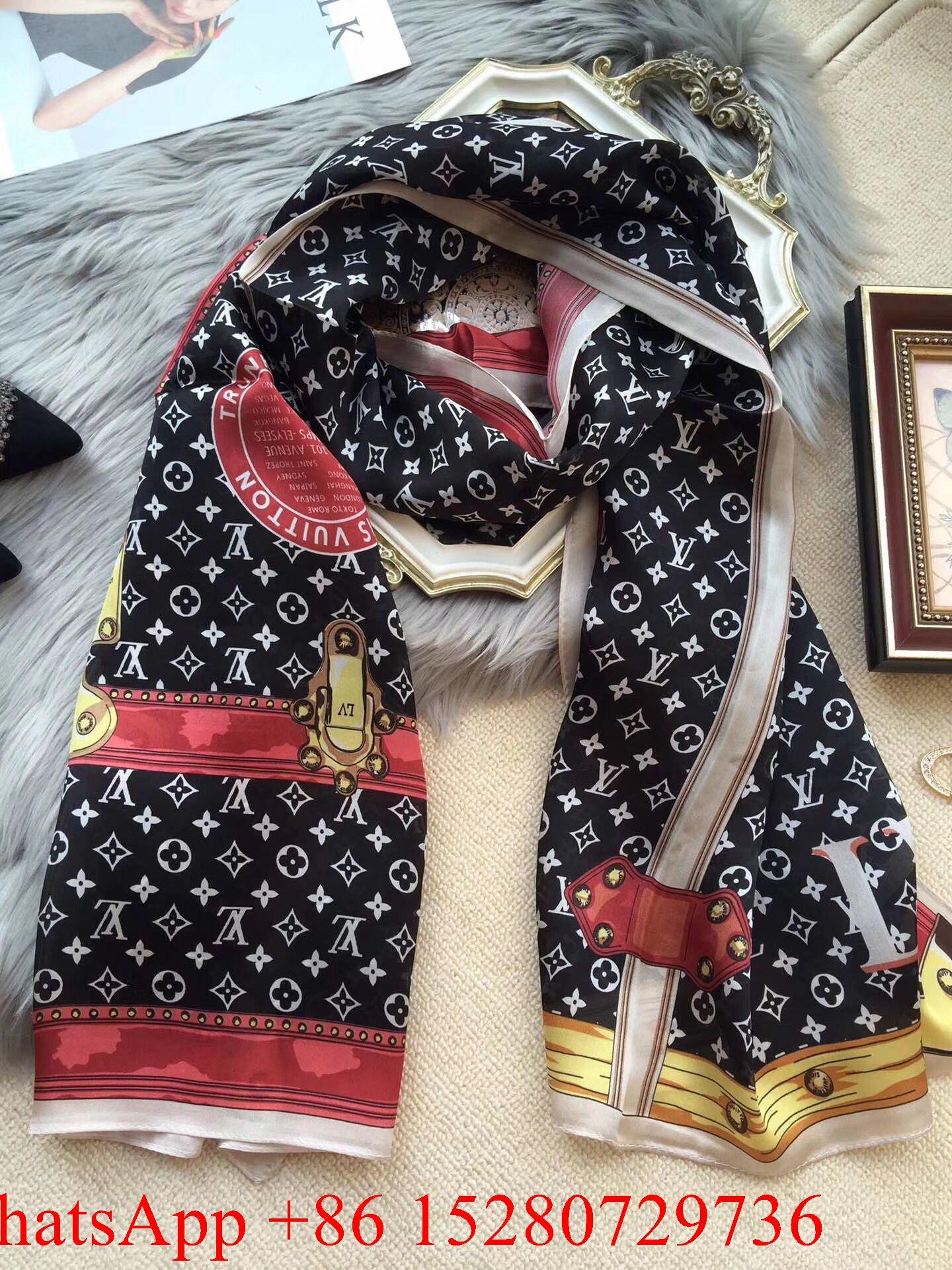 Louis Vuitton 100% Silk cashmere scarf Women LV Wool Cashmere Shawls scarf winte (China ...