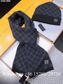 Wholesale     amier Graphite wool scarf and hat set     amie scarf for sale gift 6