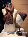 Wholesale     amier Graphite wool scarf and hat set     amie scarf for sale gift 20