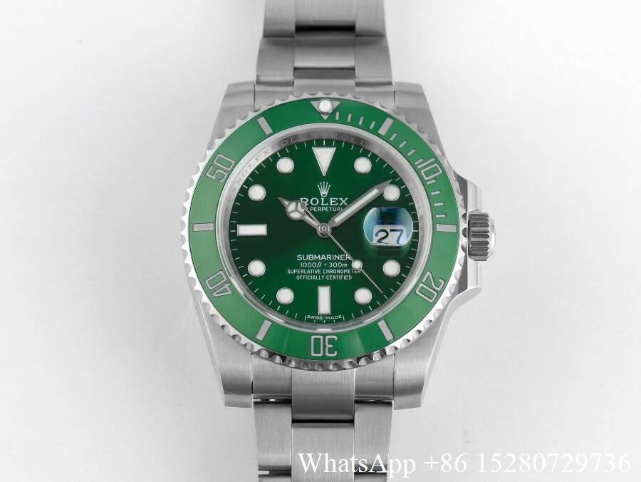 Rolex Submariner Green Date watch Rolex swiss watch Oyster perpetual men's watch