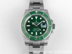 Rolex Submariner Green Date watch Rolex swiss watch Oyster perpetual men's watch
