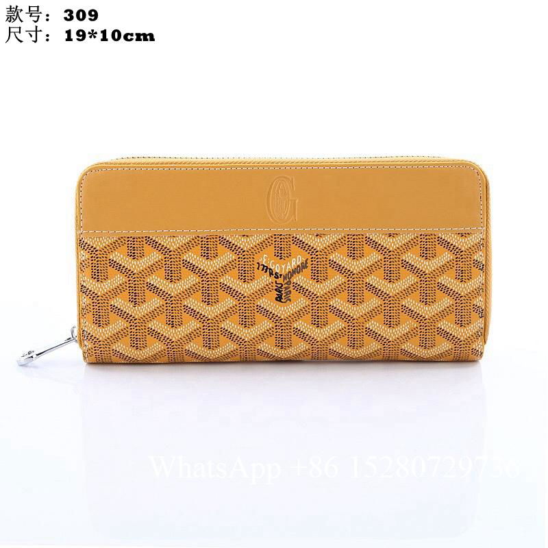 Goyard wallet Goyard Goyardine Victoire wallet goyard slot wallet replica  3