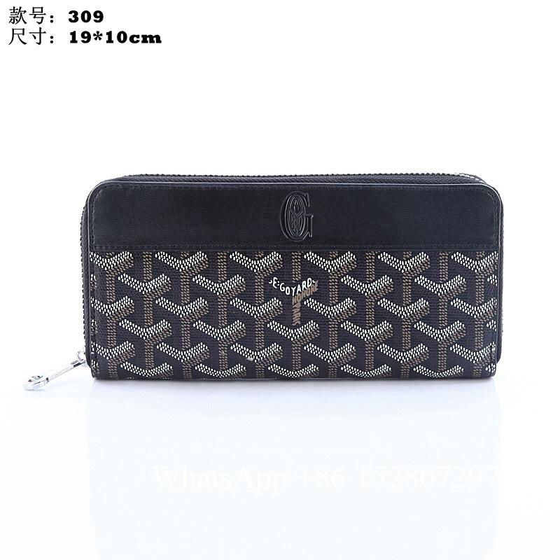 Goyard wallet Goyard Goyardine Victoire wallet goyard slot wallet replica  2