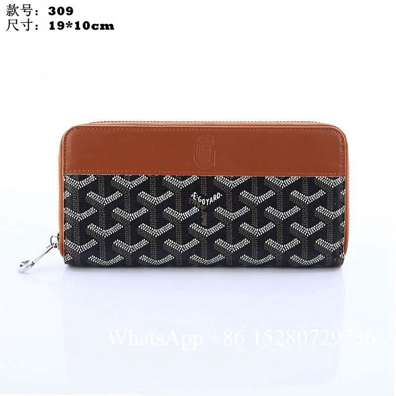 Goyard wallet Goyard Goyardine Victoire wallet goyard slot wallet replica  4