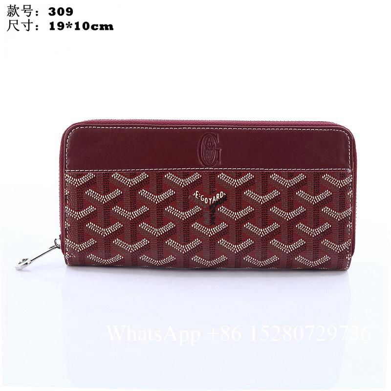 Goyard wallet Goyard Goyardine Victoire wallet goyard slot wallet replica  5