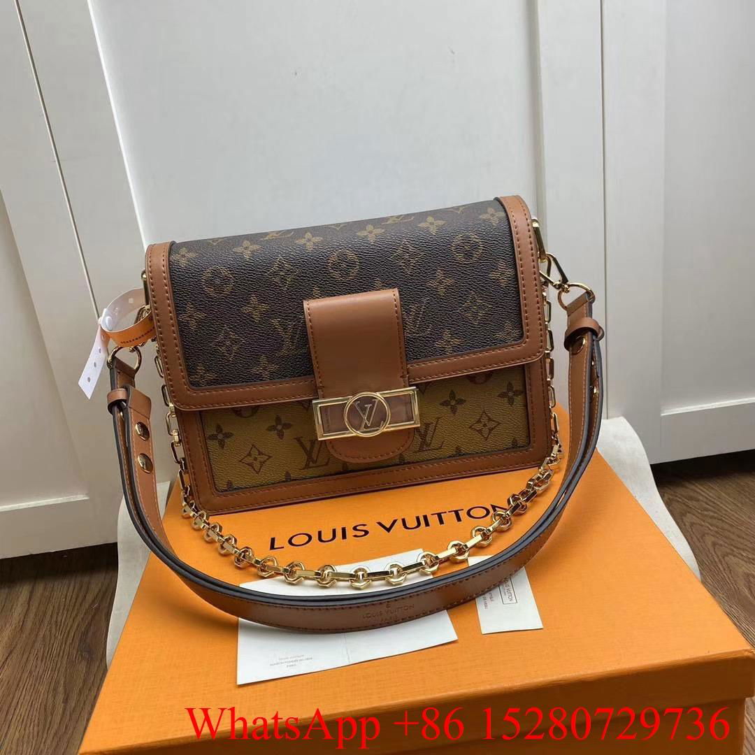 Louis Vuitton Mini Dauphine Cruise bag 2020 Monogram Canvas shoulder bag replica - LV Mini ...