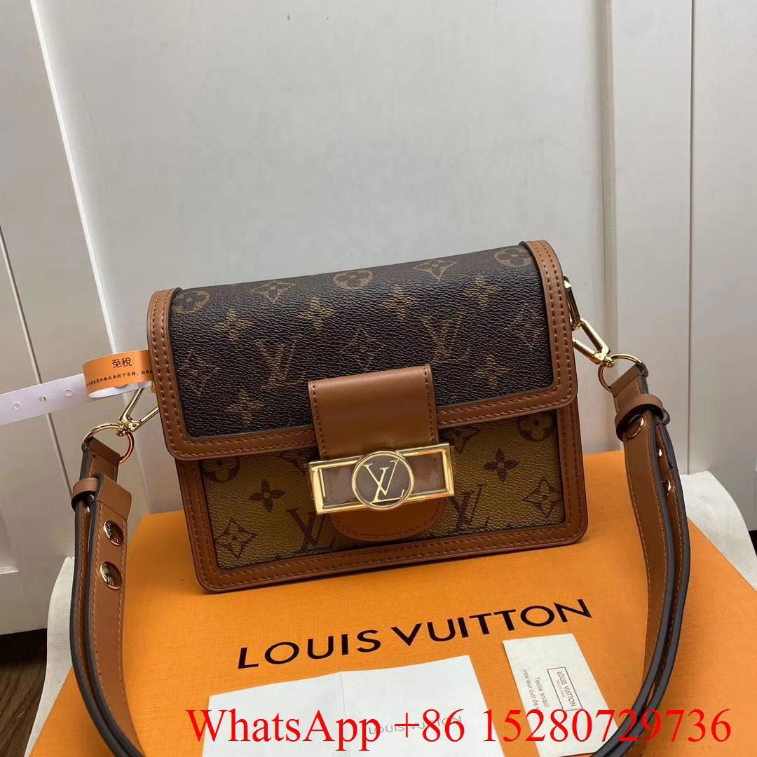 Louis Vuitton Mini Dauphine Cruise bag 2020 Monogram Canvas shoulder bag replica - LV Mini ...