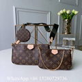 LV Multi Pochette accessories monogram tote bag lv women canvas handbag women 