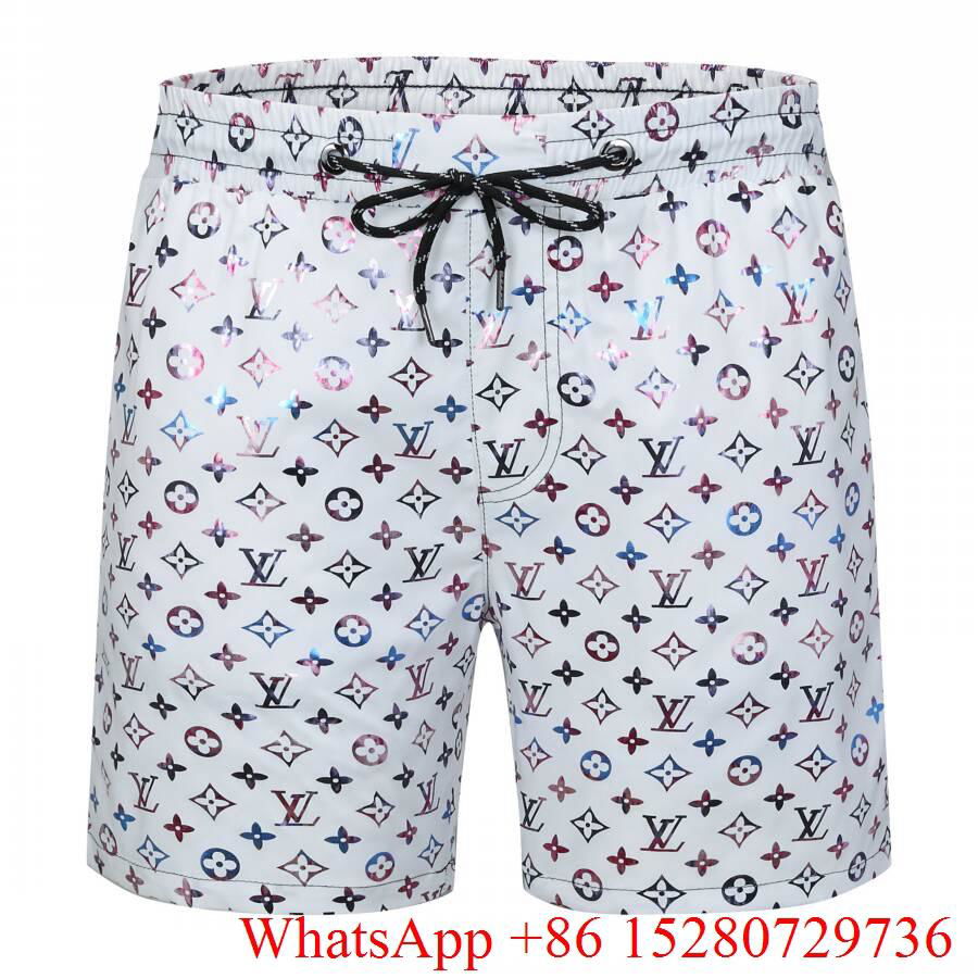 Louis Vuitton LV Print Fancy swimming shorts black monogram swimwear for men - Louis Vuitton ...